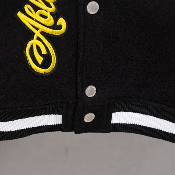 Off-White Colorblock Baseball Jacket - Picture 7 of 9